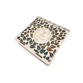 Cutie personalizată din lemn pentru fotografii și stick USB Model Vegetal