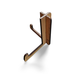 Suport din lemn pentru decorațiuni