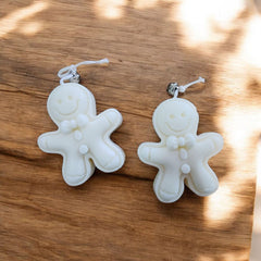 Lumânare de Crăciun – Omulet de Turtă Dulce 🍪🕯️