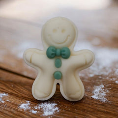 Lumânare de Crăciun – Omulet de Turtă Dulce 🍪🕯️