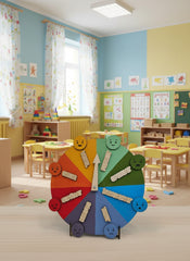 Roata Emoțiilor – Instrument Educațional pentru Grădiniță 🙂😟😡