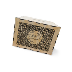 Cutie dar de nuntă - model floral japonez