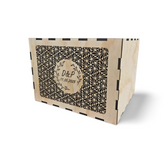 Cutie dar de nuntă - model floral japonez