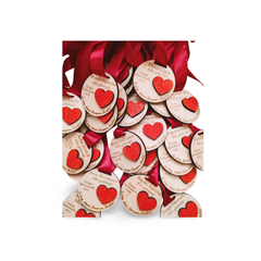 Medalie Personalizată din Lemn – Grupa Inimioarelor ❤️