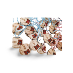 Medalie Personalizată din Lemn – Grupa Ursuleților 🧸