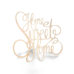 Decorațiune din lemn „Home Sweet Home”
