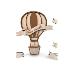 Set etape lunare – „Balon cu aer cald”