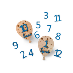 Set etape lunare – „Baloane colorate”