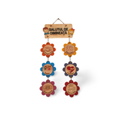 Plachetă din Lemn „Salutul de Dimineață” – Decor Interactiv pentru Grădiniță 🌸