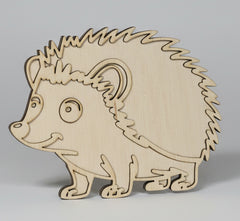 Tăviță senzorială din lemn – model arici🦔