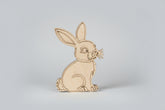 Tăviță senzorială din lemn – Iepuraș🐰