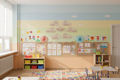 Regulile Clasei – Set educativ din lemn ☁️✨