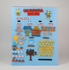 Calendarul Naturii Personalizat – Grupa Albinuțelor 🐝