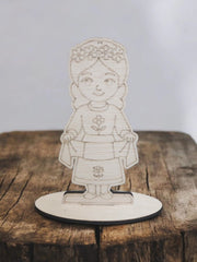 Româncuță din Lemn – Activitate Creativă pentru 1 Decembrie