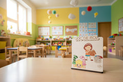 Plachetă din lemn pentru centru de interes - ,,Joc de rol”