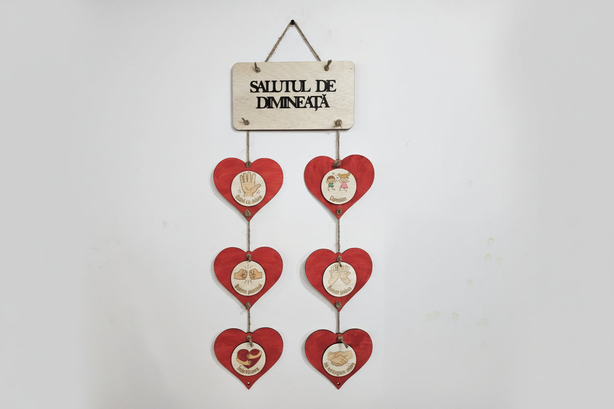 Salutul de Dimineață – Grupa Inimioarelor ❤️