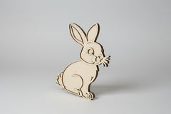 Tăviță senzorială din lemn – Iepuraș🐰
