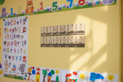 Plăcuțe educative cu numere 1–10 – Învățare vizuală și practică🔢